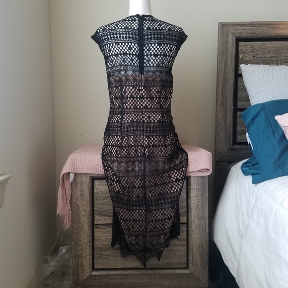 NWT Shoshanna Hilda Lace Formal Midi Dress - Picture 5 of 13